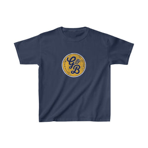 YOUTH GOLD & BLUE BADGE TEE