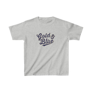 YOUTH GOLD AND BLUE TEE
