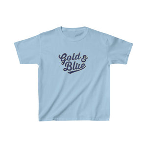 YOUTH GOLD AND BLUE TEE