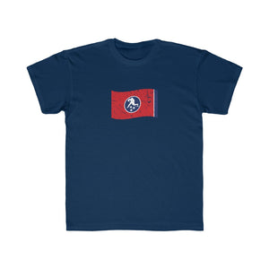 YOUTH TN HOCKEY CO. TN DISTRESSED FLAG TEE