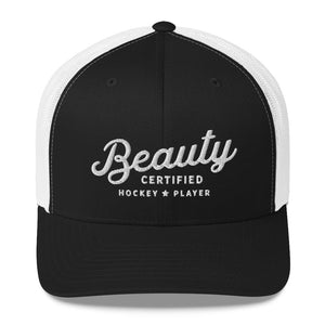 BEAUTY CERTIFIED TRUCKER HAT