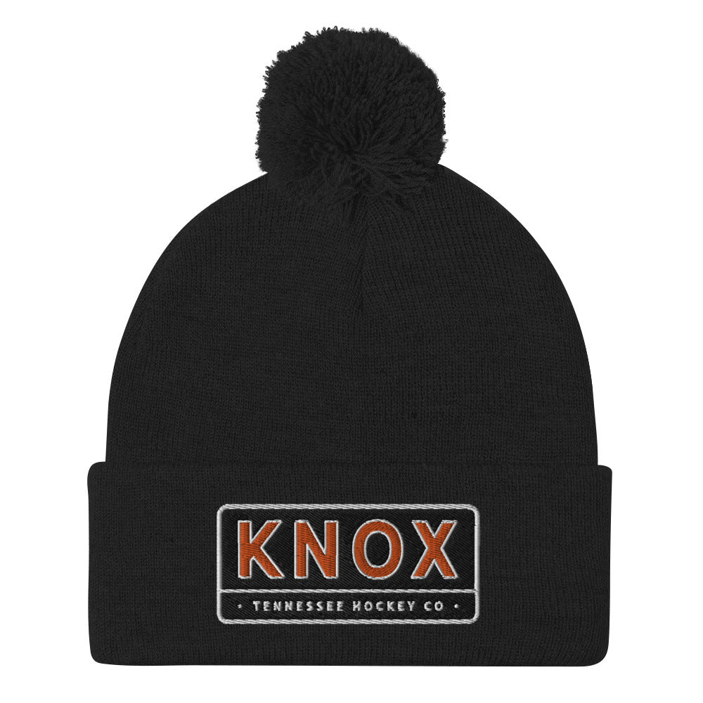 KNOX PATCH POM POM BEANIE